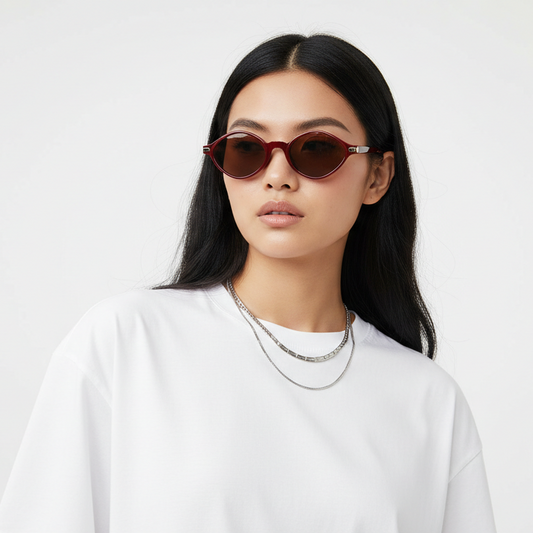 Óculos de Sol Oval Mama