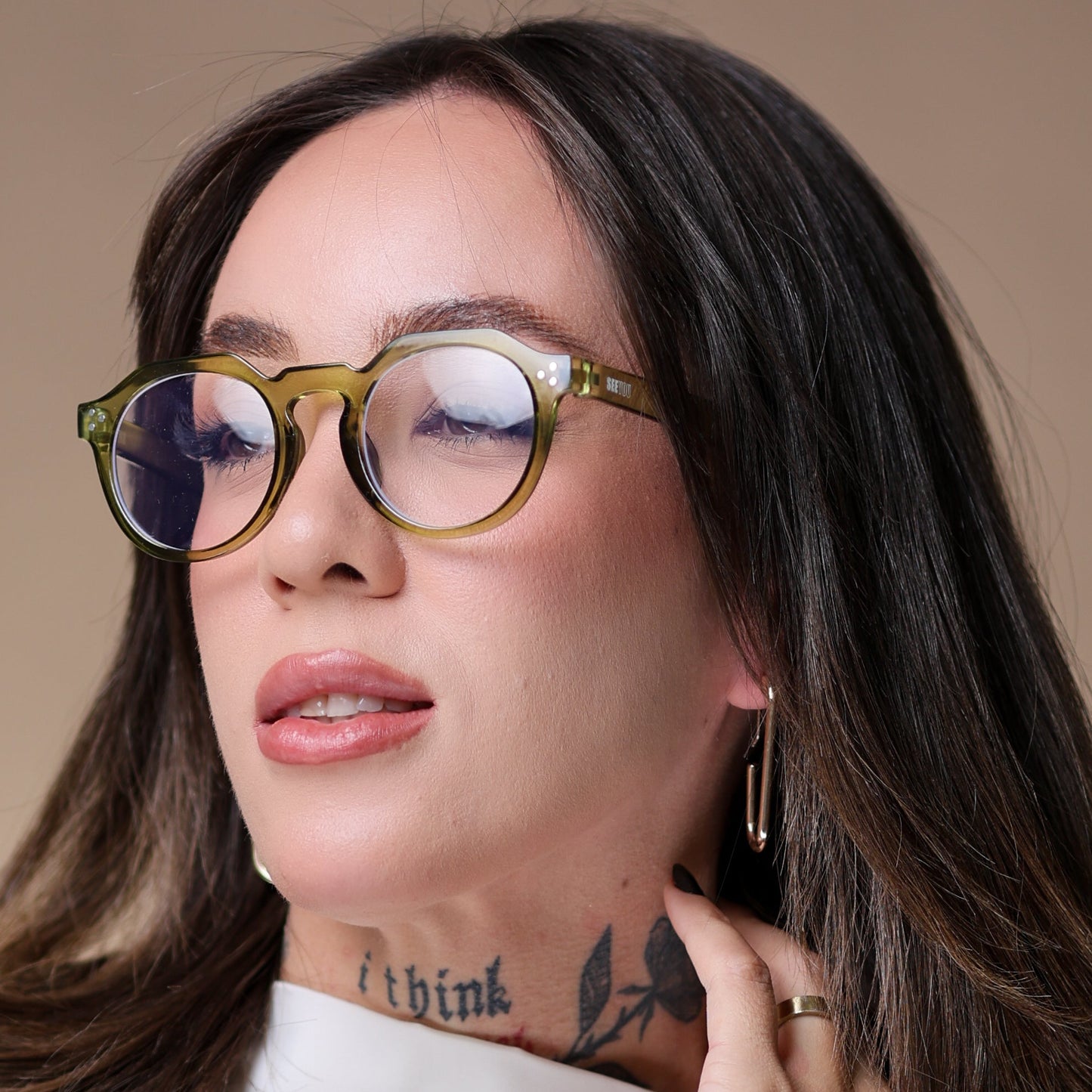 REDONDO Y09 ARMAÇÃO ÓCULOS DE GRAU YOU YOU