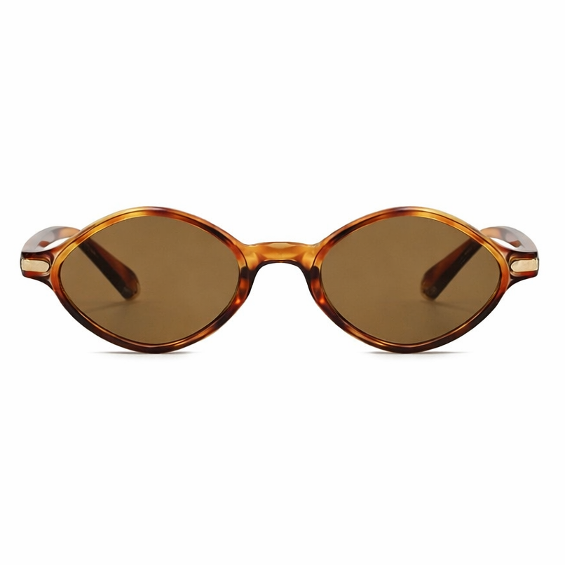 Óculos de Sol Oval Mama - UV400 - Acetato Italiano