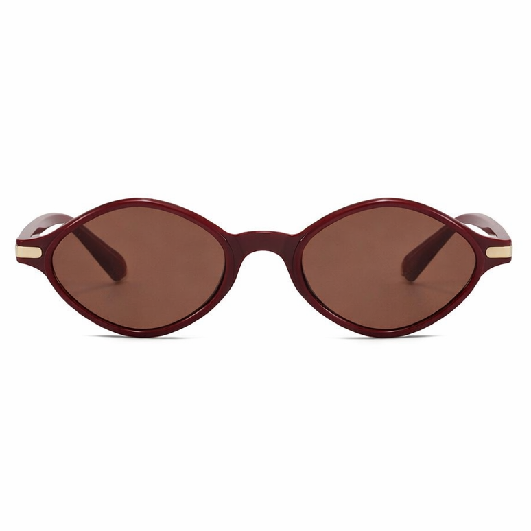 Óculos de Sol Oval Mama - UV400 - Acetato Italiano