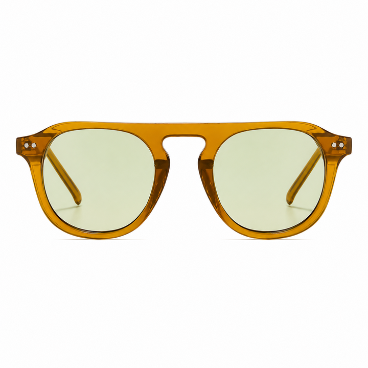 Óculos de Sol Quadrado Melqui - UV400 - Acetato Italiano