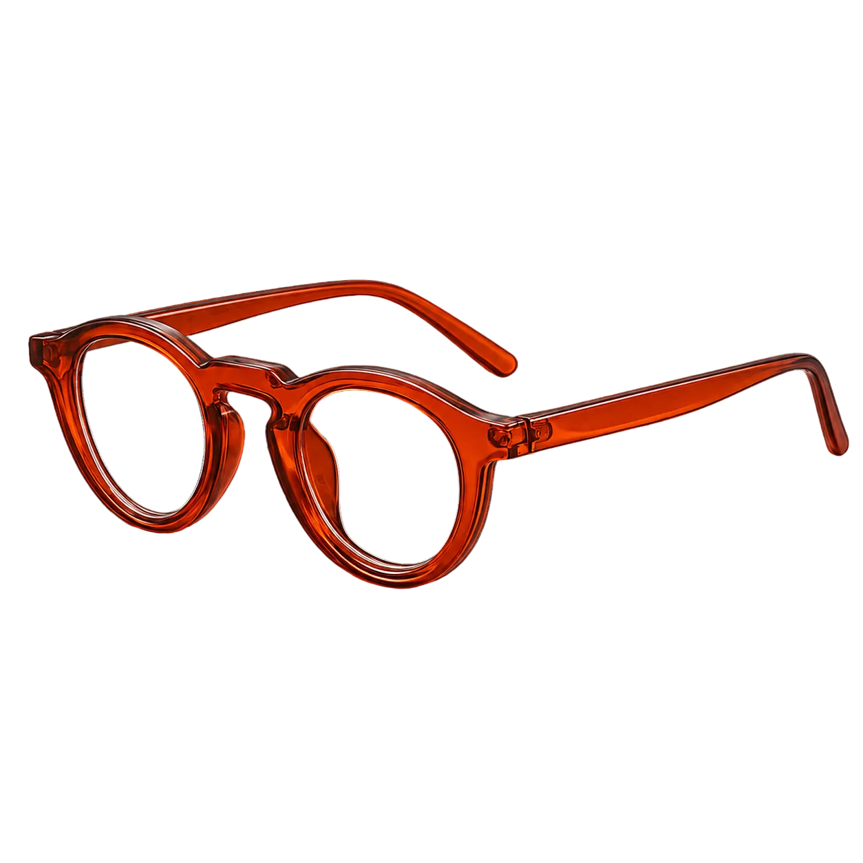 Óculos de Grau Redondo Lumen - Acetato Italiano