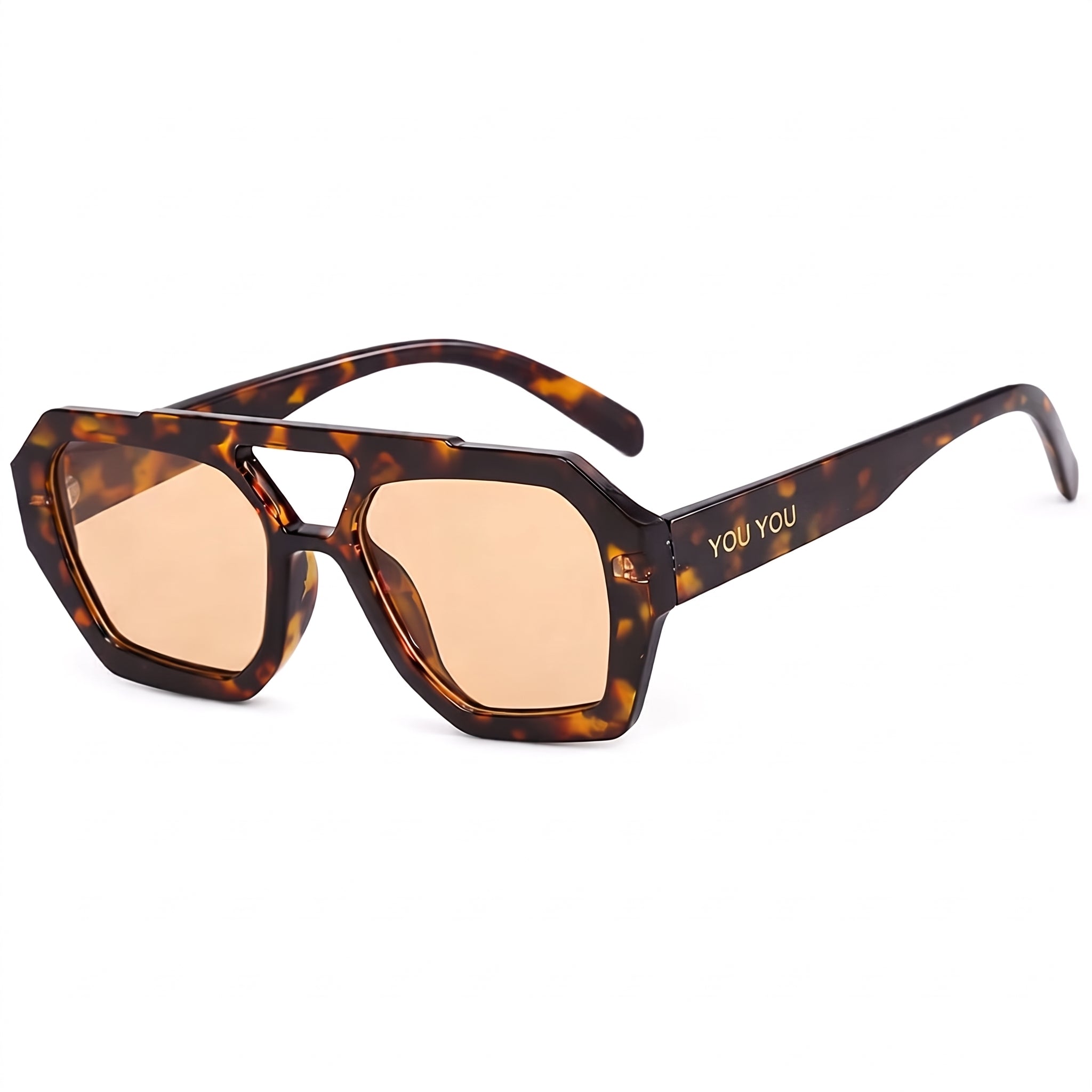 Óculos de Sol Geométrico Camile - UV400 - Acetato Italiano