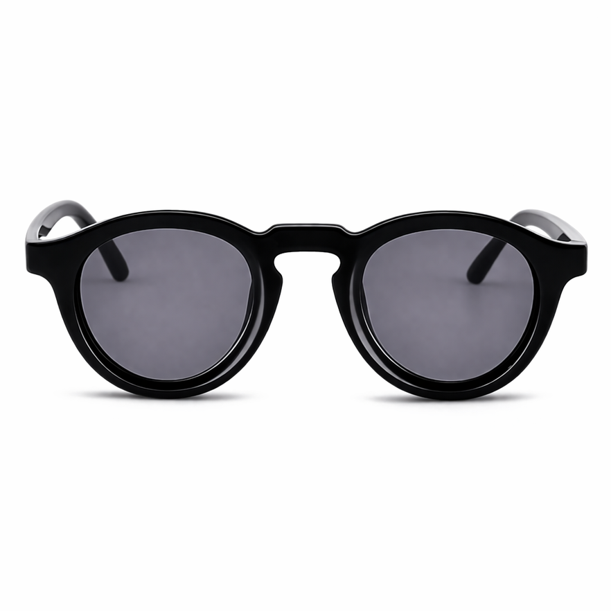 Óculos de Sol Redondo Lumen - UV400 - Acetato Italiano