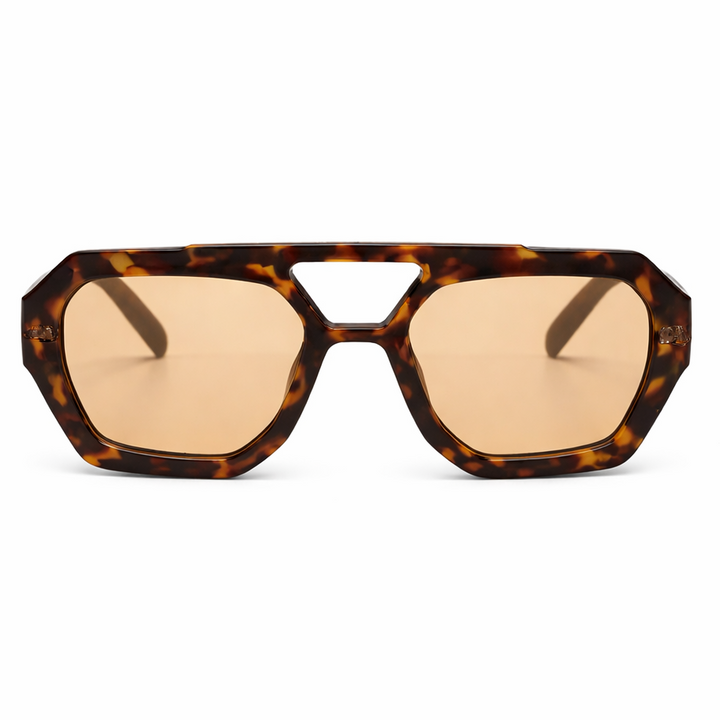 Óculos de Sol Geométrico Camile - UV400 - Acetato Italiano