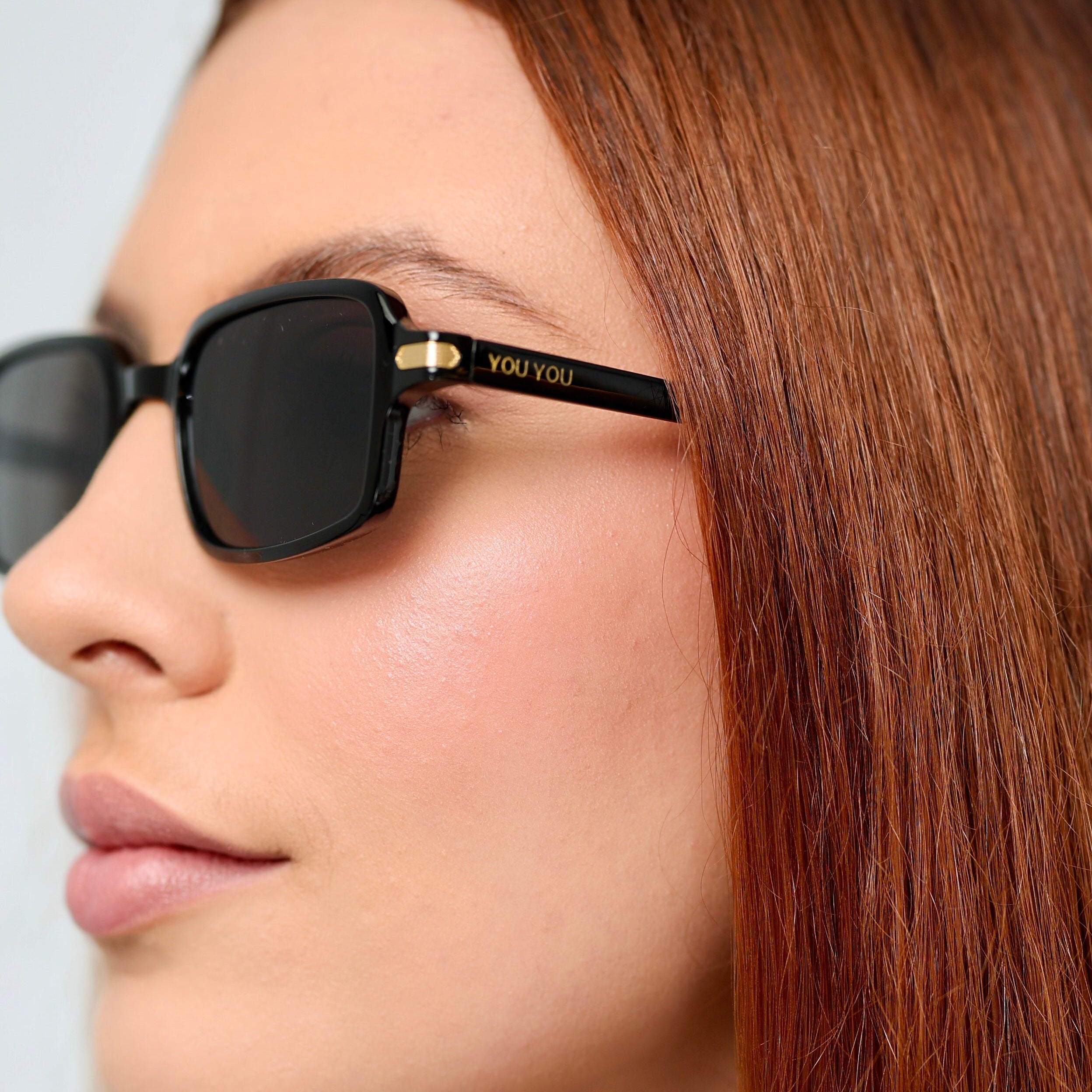 Óculos de Sol Retangular Oliver - UV400 - Acetato Italiano