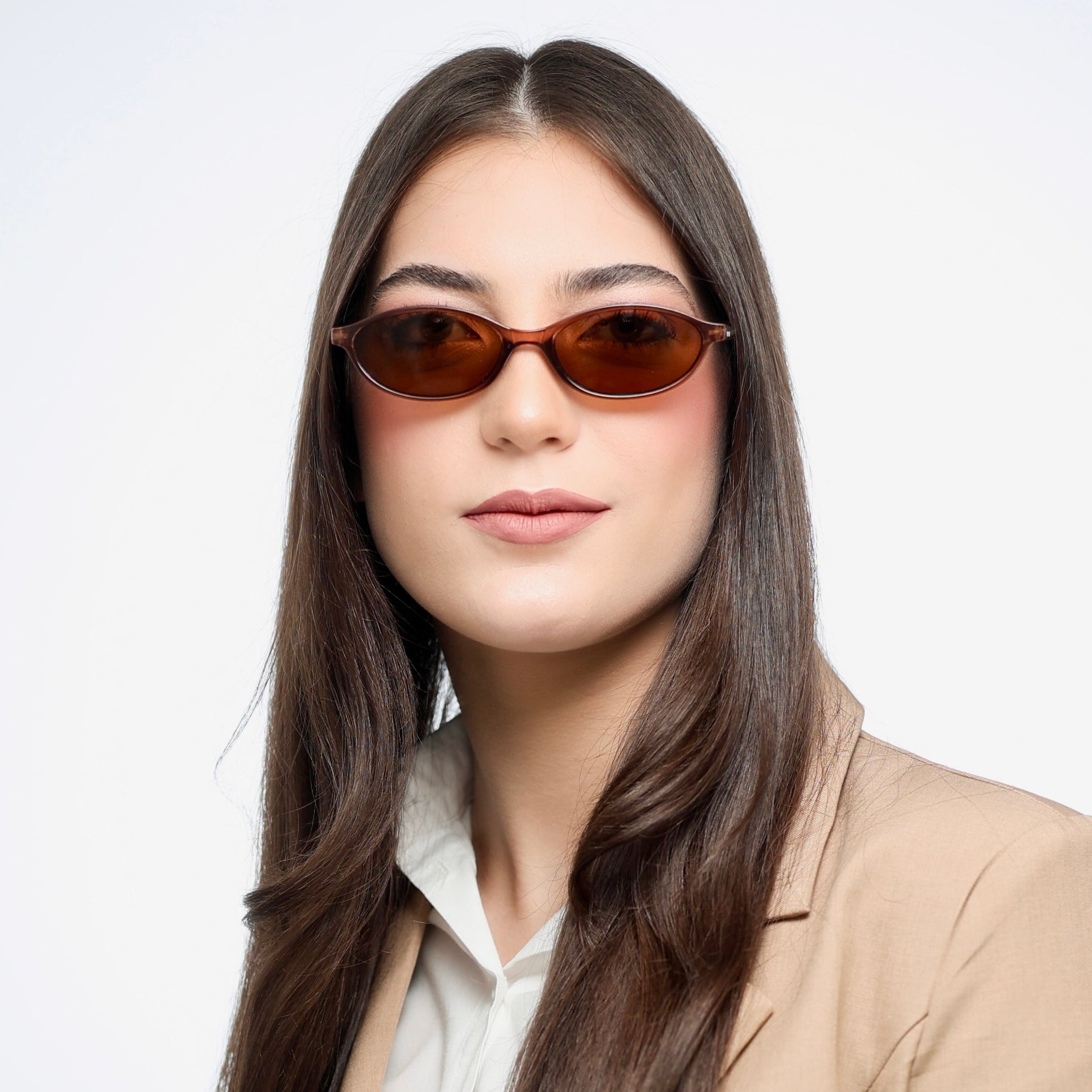 Óculos de Sol Oval Malibu - UV400 - Acetato Italiano