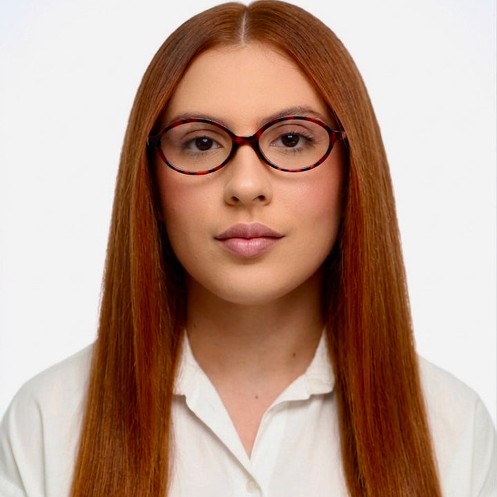 Óculos de Grau Oval Verano - Acetato Italiano