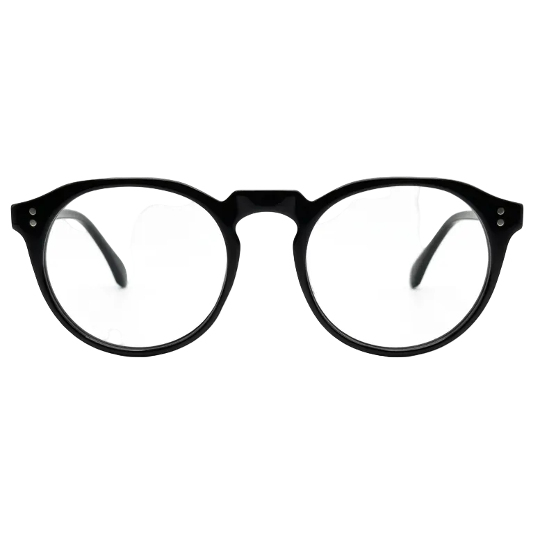Óculos de Grau Redondo Fluxo - Acetato Italiano