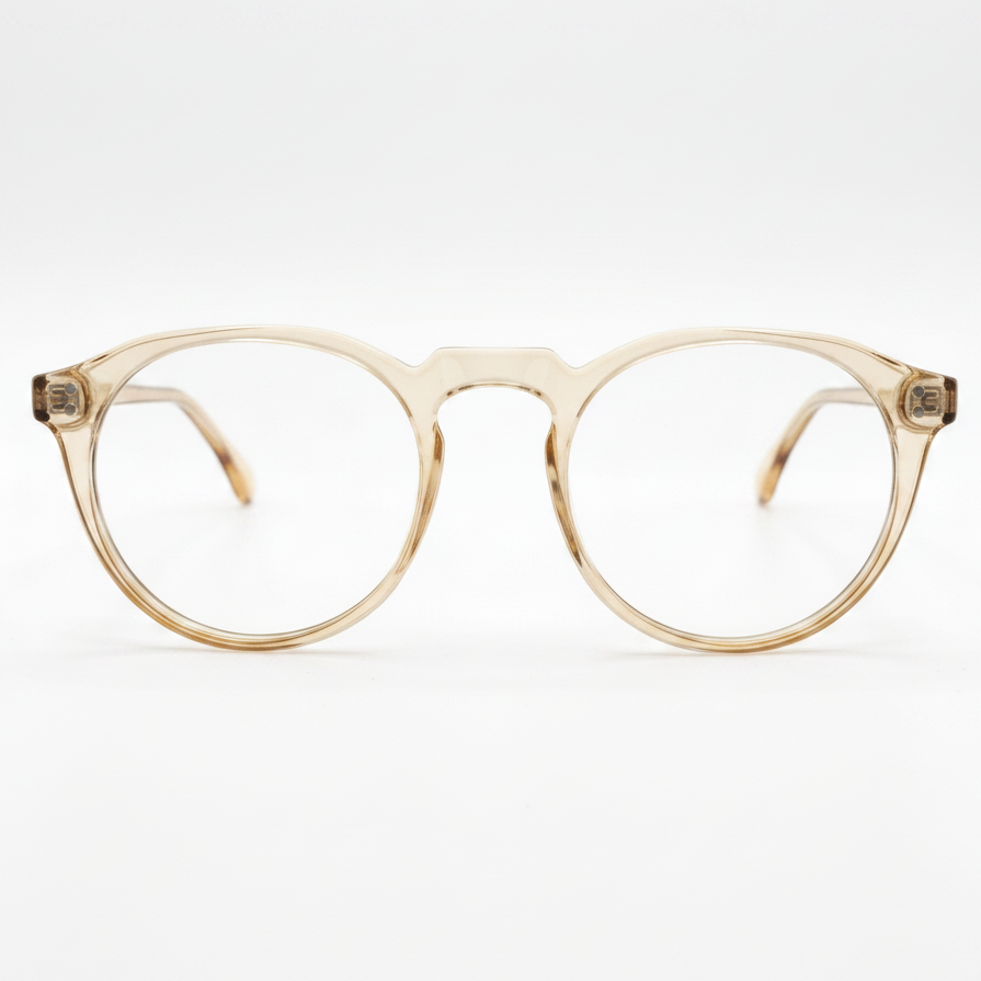 Óculos de Grau Redondo Fluxo - Acetato Italiano
