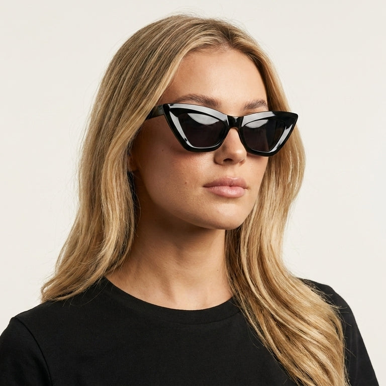 Óculos de Sol Gatinho Nubia - UV400 - Acetato Italiano