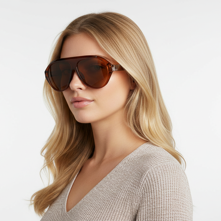 Óculos de Sol Aviador Alex - UV400 - Acetato Italiano