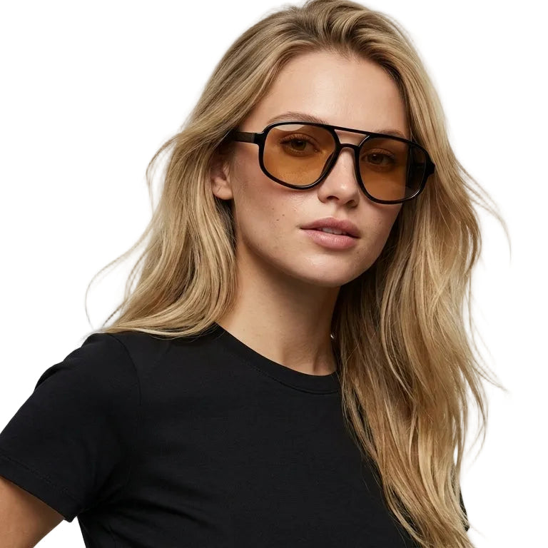 Óculos de Sol Aviador Izi - UV400 - Acetato Italiano