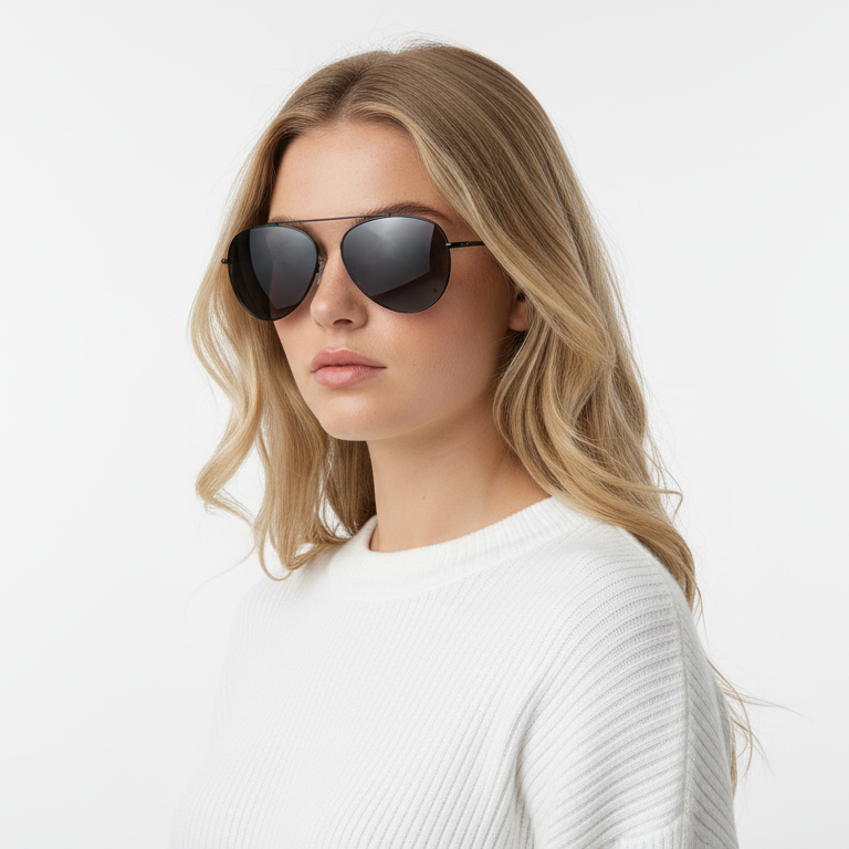 Óculos de Sol Aviador Eter - UV400 - Metal Premium