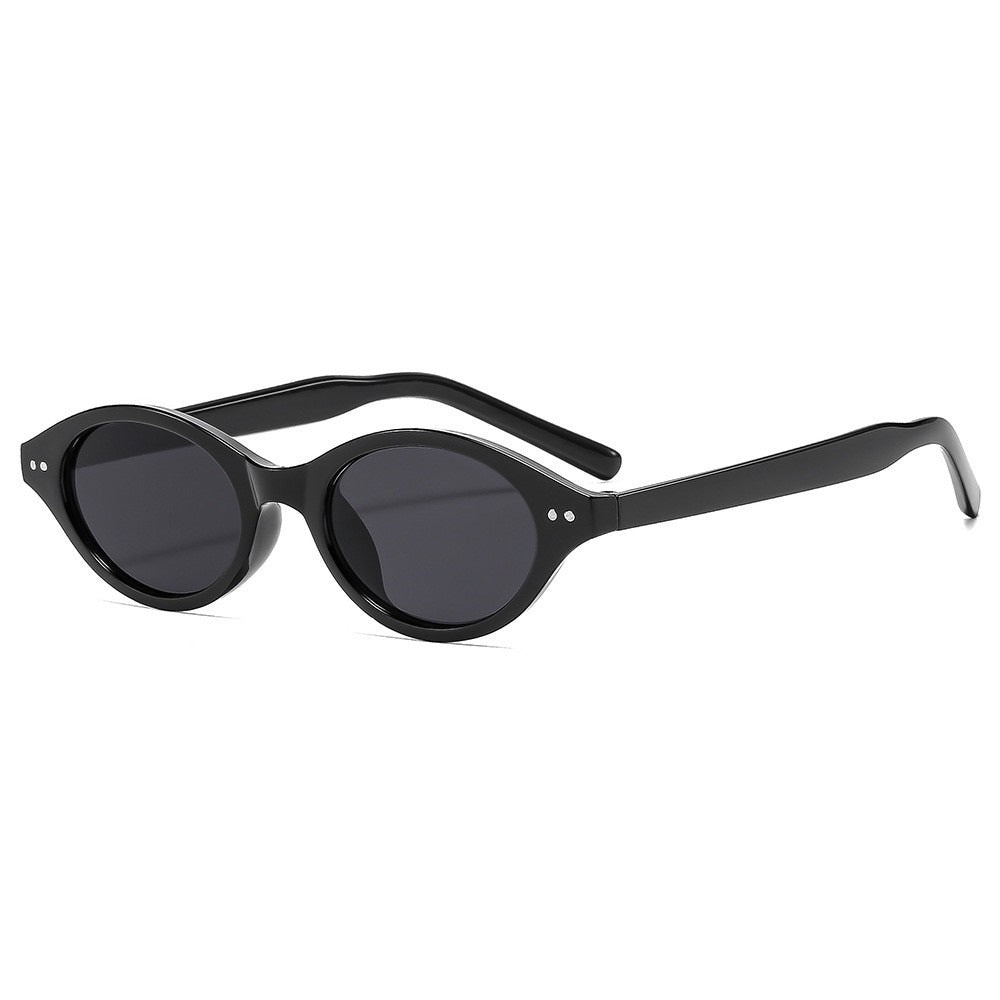 Óculos de Sol Oval Mila - UV400 - Acetato Italiano