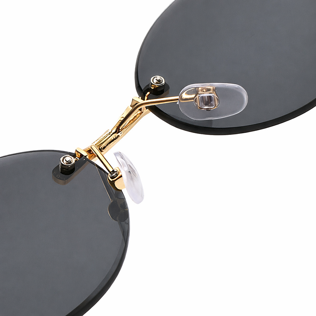 Óculos de Sol Oval Mari - UV400 - Metal Premium