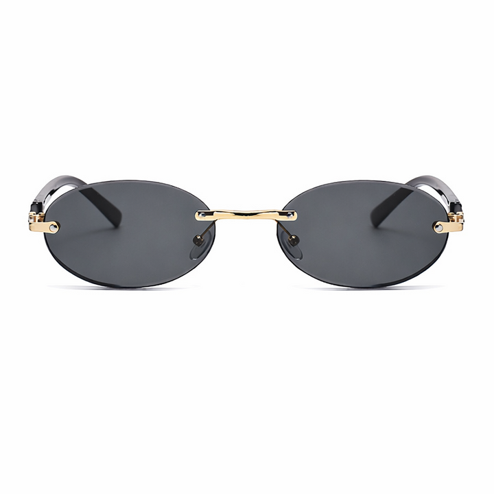Óculos de Sol Oval Mari - UV400 - Metal Premium